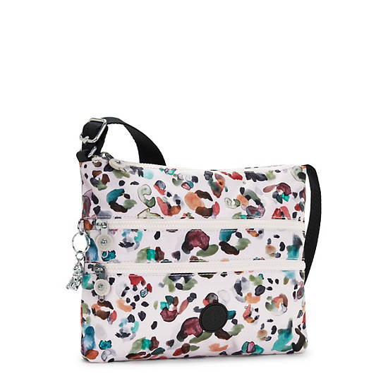 Kipling Alvar Printed Crossbody Veske Hvite Multicolor | NO 2144SG